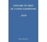 Annuaire De Droit De L'union Européenne