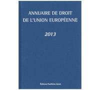 Annuaire De Droit De L'union Européenne