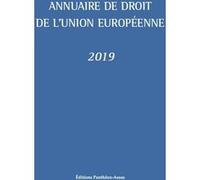 Annuaire de droit de l'Union européenne 2019 Claude Blumann (Auteur), Fabrice Picod (Auteur)