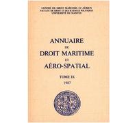 Annuaire de droit maritime et aéro-spatial - Frantz Mynard - Classiques Garnier - broché - Revue