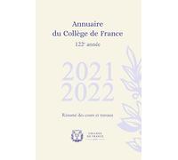 Annuaire du Collège de France
