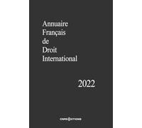 Annuaire Français de Droit International 68 - 2022