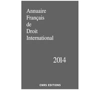 Annuaire Français De Droit International - Tome 60 - Edition 2014