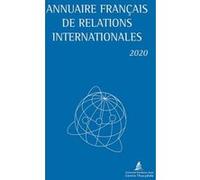 Annuaire français de relations internationales 2020 Centre Thucydide (Auteur)