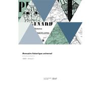 Annuaire historique universel - Charles-Louis Lesur - Hachette Bnf - broché - Livre