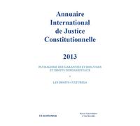 Annuaire international de justice constitutionnelle 2013 - vol xxix - PRESSES UNIV AIX MAR - Economica - relié - Livre