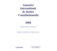 Annuaire International De Justice Constitutionnelle - Tome 24 - Edition 2008