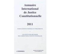 Annuaire international de justice constitutionnelle , volume xxvii P.u.a.m./ (Auteur)