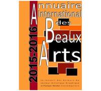 Annuaire International Des Beaux Arts 2015-2016