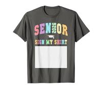 Annuaire « Last First Day Class of 2026 » avec Inscription « Senior Sign My Shirt » T-Shirt