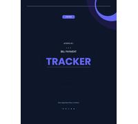 Annual Bill Payment Tracker 2026: Manage Your Finance