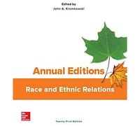 Annual Editions: Race And Ethnic Relations