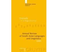 Annual Review Of South Asian Languages And Linguistics
