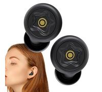 Annulation de bruit des bouchons d'oreille, bouchons d'oreille pour le sommeil Annulation du bruit,Écouteurs de sommeil à annulation de bruit réutilisable en silicone doux | Écouteurs de natation poly