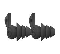 Annulation du bruit des bouchons d'oreilles : protection auditive en silicone à 3 couches réutilisable, bloqueur de son lavable | Conseils de réduction des décibels ultra pour