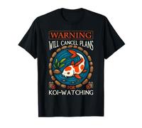 Annuler Les Plans pour Koi regardant Les Poissons Koi Anime Japonais Kawaii T-Shirt