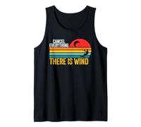 Annuler Tout ce qu'il y a du Vent Retro Kitesurfer Ocean Débardeur