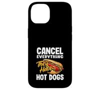 Annuler Tout ce qu'ils Ont Amoureux des Hot Dogs Coque pour iPhone 14