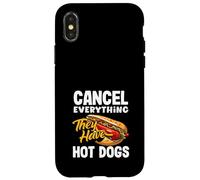 Annuler Tout ce qu'ils Ont Amoureux des Hot Dogs Coque pour iPhone X/XS