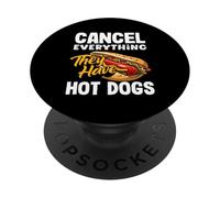 Annuler Tout ce qu'ils Ont Amoureux des Hot Dogs PopSockets PopGrip Adhésif