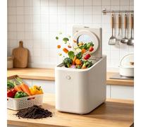 Annuod Composteur Électrique De Cuisine, Intelligent 4,5 L À Poser Sur Le Plan Travail, Sans Odeur Et Silencieux, Avec Fonction D'auto-nettoyage