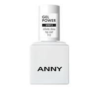 ANNY Gel Power Infinite Shine Top Coat - Top Coat - Finition brillante gel brillant sans lampe UV - 8 ml