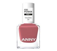 ANNY Gel Power Nail Polish - Lovey-Dovey - Vernis à ongles gel de couleur sans lampe UV, brillance et tenue jusqu'à 12 jours - Résistant aux éclats et aux rayures - Rouge Rose Chaud - 8 ml