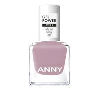 ANNY Gel Power Nail Polish - Vernis à ongles gel de couleur sans lampe UV, brillance brillante et tenue jusqu'à 12 jours, résistant aux éclats et aux rayures - Why not Honey - Pudriges Rosé-Mauve - 8