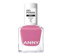 ANNY Gel Power Nail Polish - Vernis à ongles gel de couleur sans lampe UV, brillance et tenue jusqu'à 12 jours, résistant aux éclats et aux rayures - Material Girl - Rose Framboise vif - 8 ml