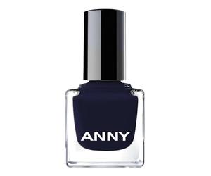 ANNY Nail Polish - Vernis à ongles de qualité supérieure avec une brillance durable - Résistant aux éclats et à séchage rapide - Nuits naroctiques - Bleu nuit fumé - 15 ml