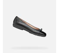 Geox Ballerines Plates D Annytah C pour Femme, Noir, 42 EU