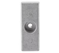 Anode à coin en alliage d’aluminium 826134 826134Q, pièce de rechange pour moteur hors-bord Mariner, plaque d’anode compatible avec MerCruiser Alpha One Gen II, alternative en zinc