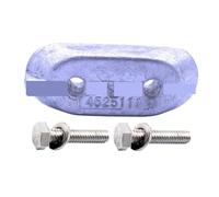 Anode de boîte vitesses d'unité inférieure pour Yamaha 4HP 6HP 8HP 9.9HP 15HP, moteur bateau en alliage Zinc