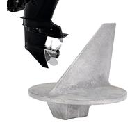 Anode de garniture de trim en aluminium lvifloae 31640, structure robuste, plaque de réglage externe du moteur, remplacement de l'anode, adaptée aux moteurs hors-bord Mariner et