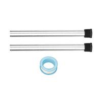 Anode de tige de chauffe-eau 2 pièces, tige d'anode en magnésium 21X320mm pour chauffe-eau avec filetage NPT3/4, tige d'anode en magnésium pour chauffe-eau
