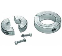 Anode zinc ø35mm arbre court 2 pièces