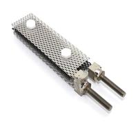 Anodes en Titane 1 Set avec revêtement ruthénium-Iridium pour électrolyseurs au Chlore ou à l'hydrogène, se Compose d'une Anode et de Deux cathodes
