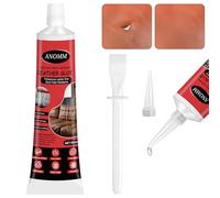 ANOMM Colles pour Cuir Extra Fortes - 60ml - Reparation Cuir - Transparentes, Colle de Réparation pour Canapés, Sacs à Main, Sièges Auto, Meubles, Ceintures