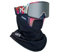 Anon - Masque de ski/snowboard - M6S Glitch Lines Perceive Sunny Onyx - Orange Orange