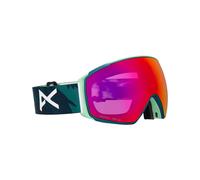 Anon - Masque de ski/snowboard - M4S Toric Family Tree Perceive Sun Red en Silicone - Bleu Bleu