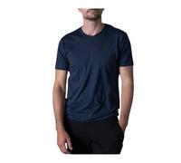 Anonym Apparel - T-shirt Milo col en V - Homme - Tops - Bleu - Taille: 2XL