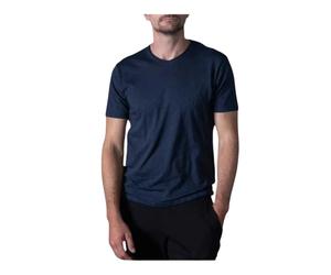 Anonym Apparel - T-shirt Milo col en V - Homme - Tops - Bleu - Taille: L