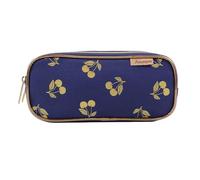ANONYM Trousse rectangulaire Cherry 2 Compartiments Bleu Marine