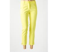 anonyme designers pantalons femme de couleur jaune 34