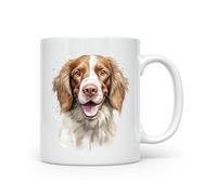 Anonymous Gifting Mug imprimé à la main Springer Spaniel - Superbe tasse imprimée brillante