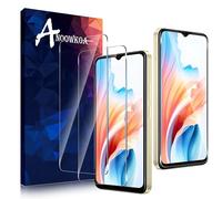 Anoowkoa 2 Pièces Verre Trempé Honor X6b/OPPO A38/OPPO A18 Film Protection Écran Ultra Résistant aux Rayures Protecteur de Téléphone Portable pour Écran Complet