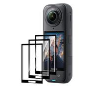 Anoowkoa 3 Pièces Verre Trempé Compatible avec Insta360 X5/X4 Film Protection Écran Ultra Résistant aux Rayures Protecteur de Téléphone Portable pour Écran Complet