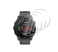 Anoowkoa 4 Pièces Verre Trempé Compatible avec Garmin Forerunner 255/255 Music 46mm Film Protection Écran Ultra Résistant aux Rayures Protecteur de Téléphone Portable pour Écran Complet
