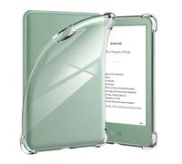 Anoowkoa Coque pour 6 Pouces Kindle 11th Generation 2024/2022 Transparente Housse de Protection en Silicone Rigide Anti Choc ÉtuisBumper avec Coins Renforcés