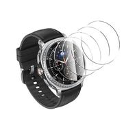 Anoowkoa Protection Écran Compatible avec Samsung Galaxy Watch Classic 46mm Film Protection Écran Ultra Résistant aux Rayures Protecteur de Téléphone Portable pour Écran Complet, 4 Pièces